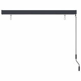 Roller Blind Anthracite 180 x 250 cm Fabric and Aluminum