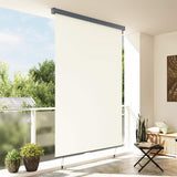 Roller Blind Cream 180 x 250 cm Fabric and Aluminum