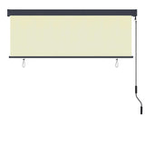 Roller Blind Cream 180 x 250 cm Fabric and Aluminum