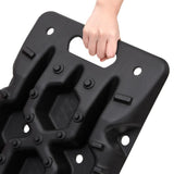 Traction Boards 2 pcs Black 107x31x7 cm Nylon - Low Angle