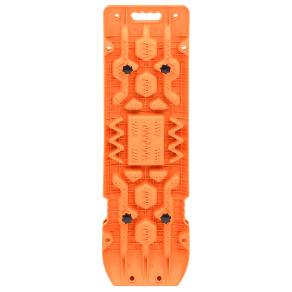 Traction Boards 2 pcs Orange 107x31x7 cm Nylon