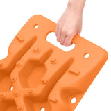 Traction Boards 2 pcs Orange 107x31x7 cm Nylon