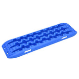 Traction Boards 2 pcs Blue 106x30.5x7 cm Nylon - Front View