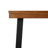 Garden Table 150x90x75 cm Solid Wood Acacia