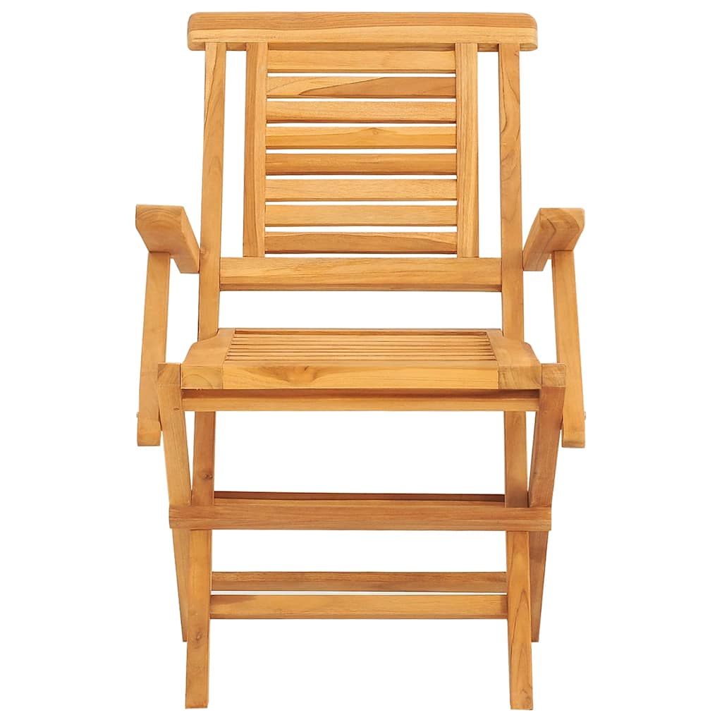 Folding Chairs 2 pcs 56x63x90 cm Solid Wood Teak