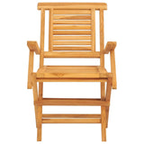 Folding Chairs 2 pcs 56x63x90 cm Solid Wood Teak