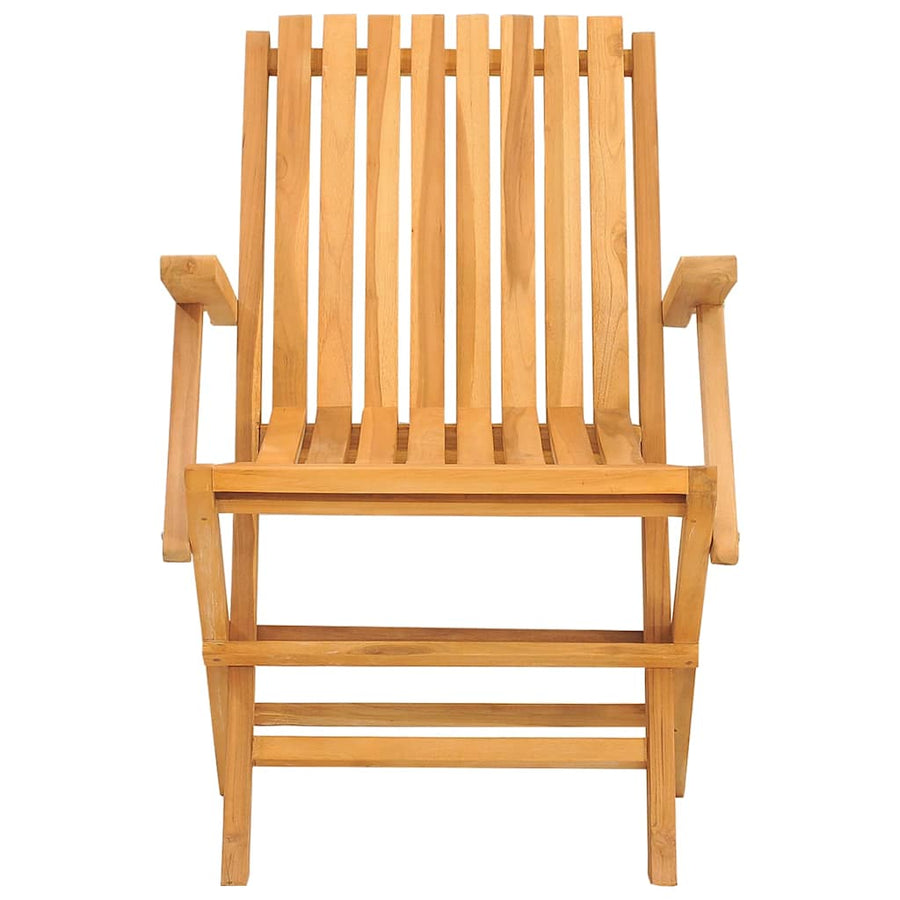 Folding Chairs 2 pcs 61x67x90 cm Solid Wood Teak