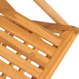 Folding Garden Chairs 2 pcs 61x67x90 cm Solid Wood Teak - Close-Up Angle