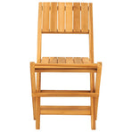 Folding Chairs 2 pcs 47x61x90 cm Solid Wood Teak