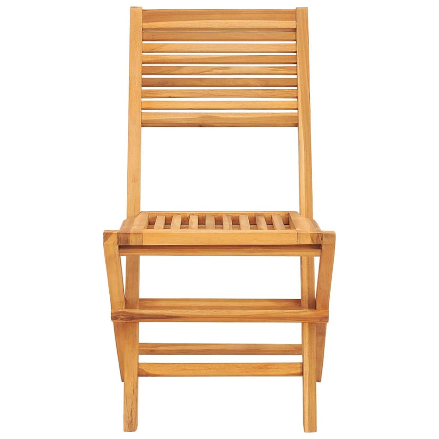 Folding Chairs 2 pcs 47x62x90 cm Solid Wood Teak
