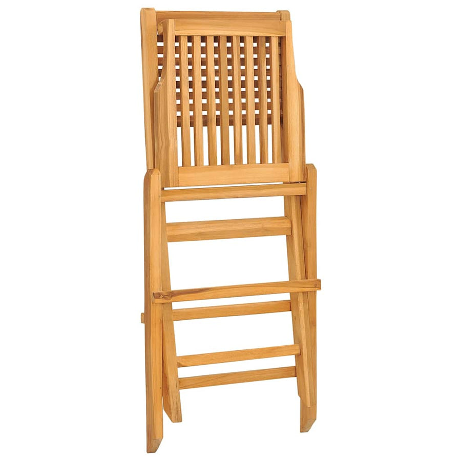 Folding Chairs 2 pcs 47x62x90 cm Solid Wood Teak