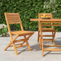 Folding Chairs 2 pcs 47x62x90 cm Solid Wood Teak