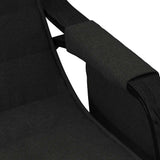 Rocking Chair Black Fabric - Rear View