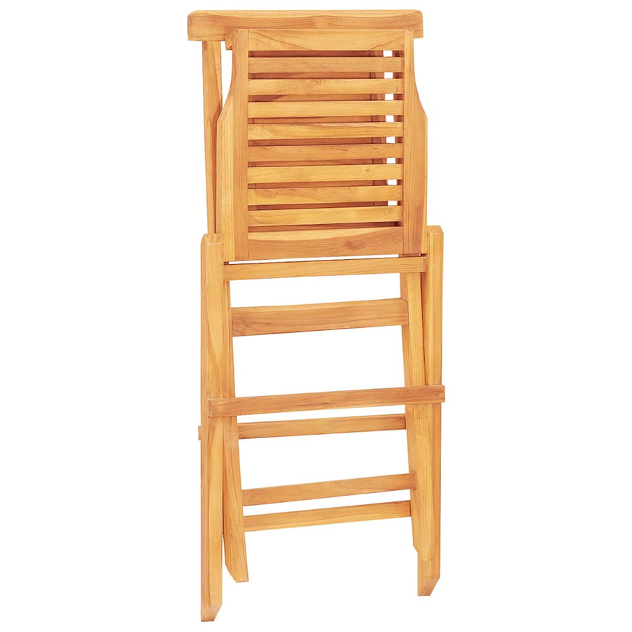 Folding Chairs 4 pcs 47x63x90 cm Solid Wood Teak