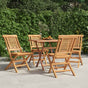 Folding Chairs 4 pcs 47x63x90 cm Solid Wood Teak