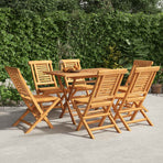 Folding Chairs 6 pcs 47x63x90 cm Solid Wood Teak