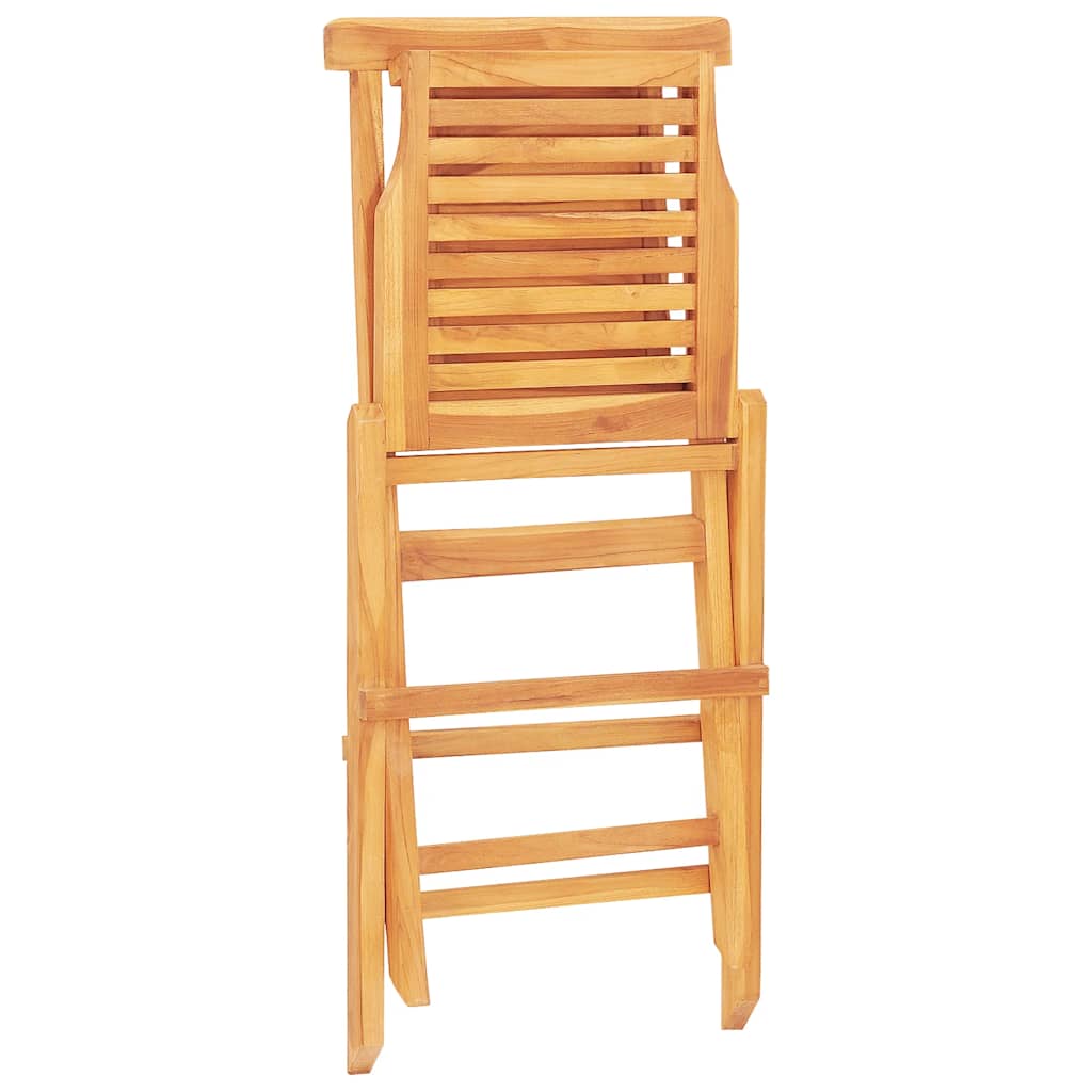 Folding Garden Chairs 8 pcs 47x63x90 cm Solid Wood Teak