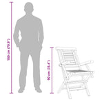 Folding Chairs 8 pcs 56x63x90 cm Solid Wood Teak