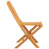 Folding Garden Chairs 4 pcs 47x47x89 cm Solid Wood Teak - Top-Down View