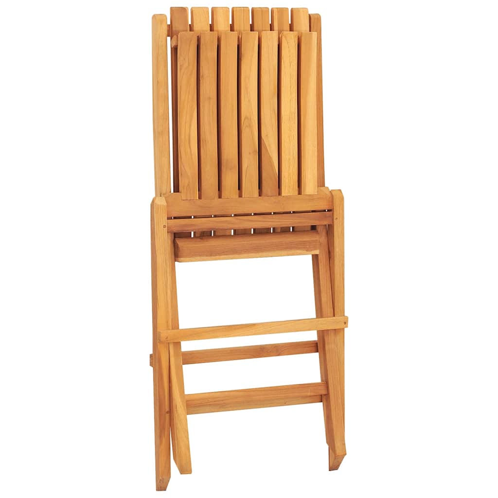 Folding Garden Chairs 8 pcs 47x47x89 cm Solid Wood Teak