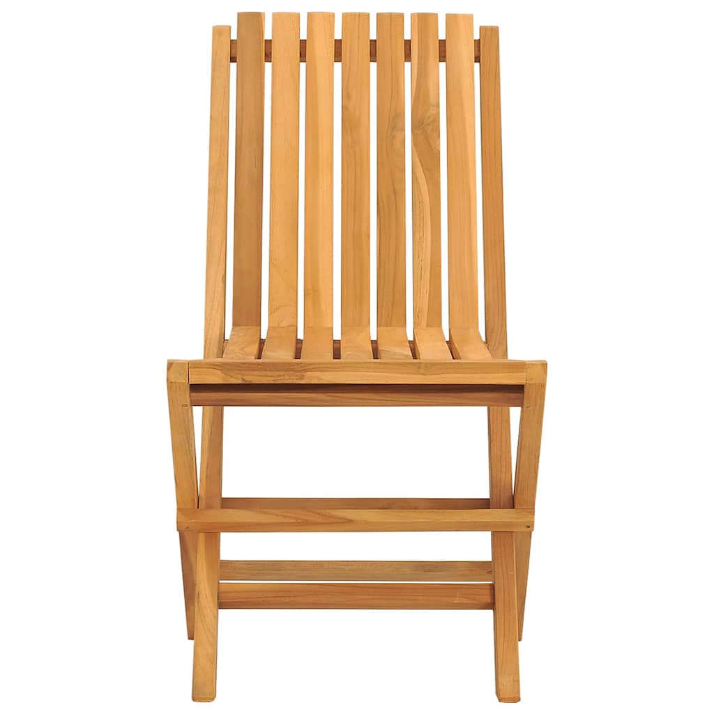 Folding Garden Chairs 8 pcs 47x47x89 cm Solid Wood Teak
