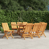 Folding Garden Chairs 8 pcs 47x47x89 cm Solid Wood Teak