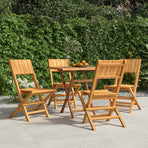 Folding Chairs 4 pcs 47x61x90 cm Solid Wood Teak