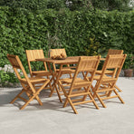 Folding Chairs 6 pcs 47x61x90 cm Solid Wood Teak