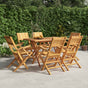 Folding Chairs 6 pcs 55x61x90 cm Solid Wood Teak