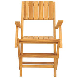 Folding Garden Chairs 8 pcs 55x61x90 cm Solid Wood Teak