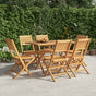 Folding Chairs 6 pcs 47x62x90 cm Solid Wood Teak