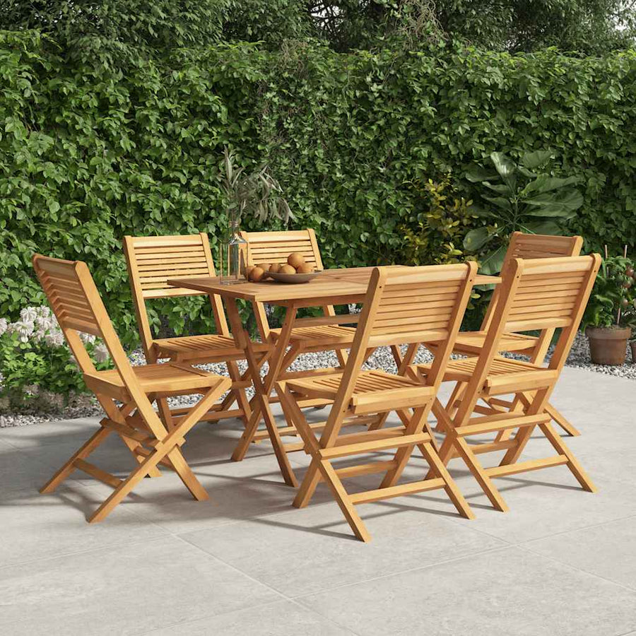 Folding Chairs 6 pcs 47x62x90 cm Solid Wood Teak