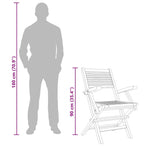Folding Chairs 6 pcs 55x62x90 cm Solid Wood Teak