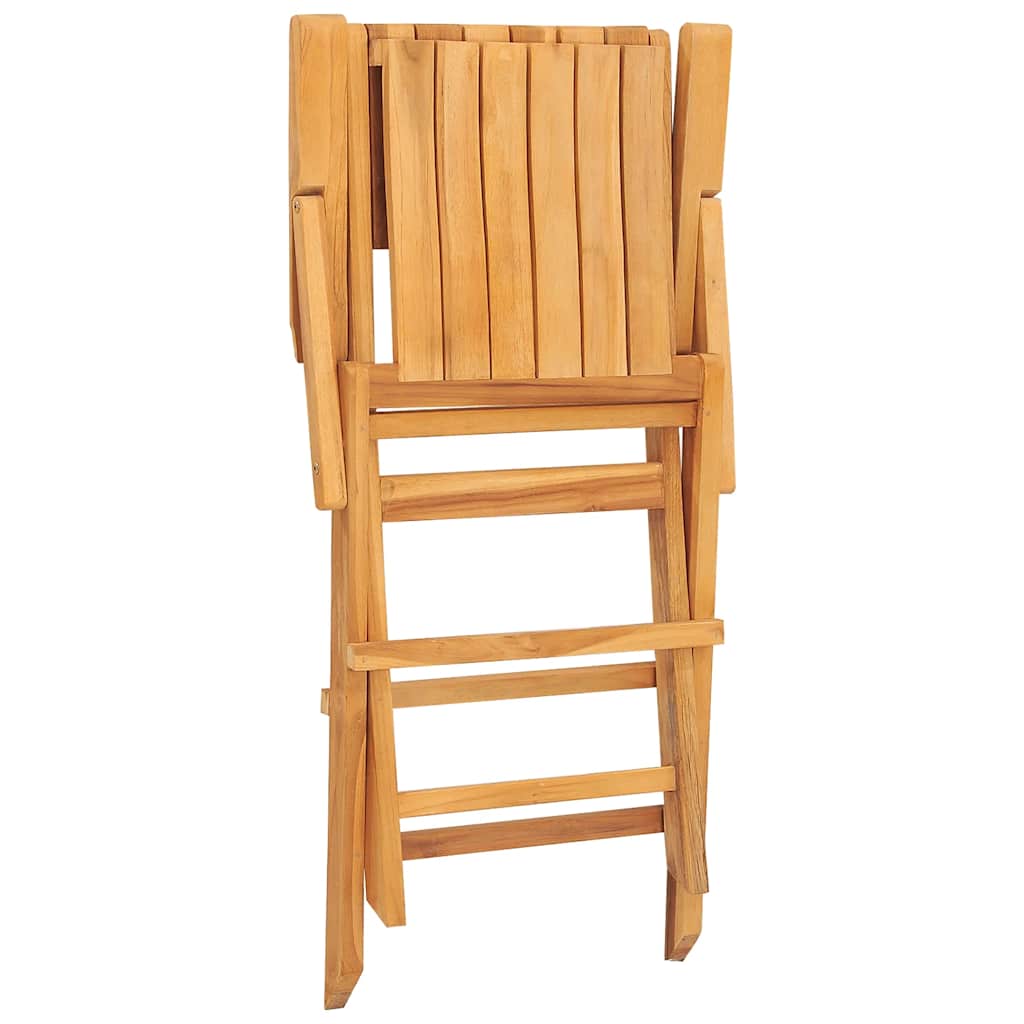 Folding Garden Chairs 8 pcs 55x62x90 cm Solid Wood Teak