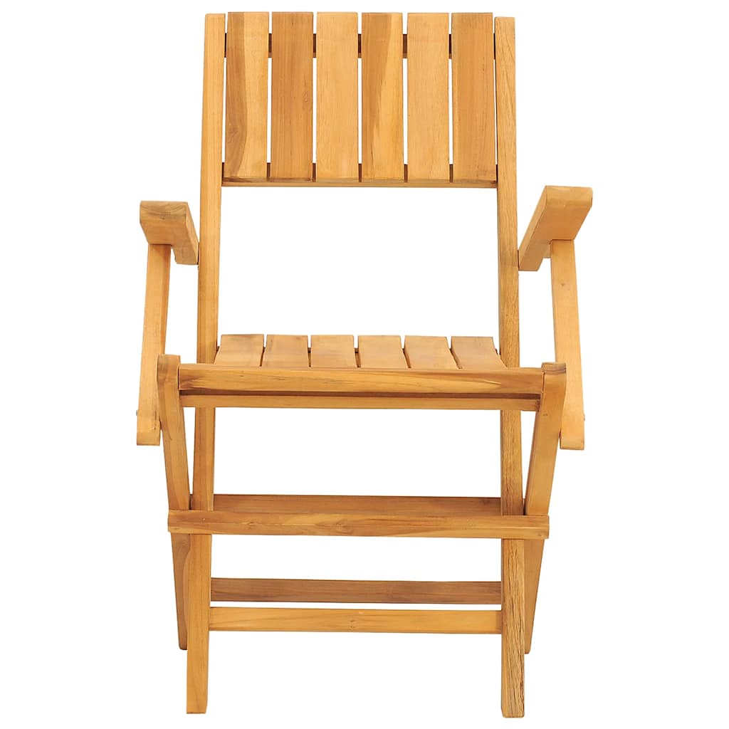 Folding Garden Chairs 8 pcs 55x62x90 cm Solid Wood Teak
