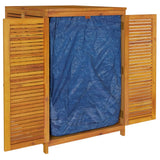 Garden Storage Box 140x87x104 cm Solid Wood Acacia - 45-Degree Angle