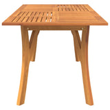 9 Piece Garden Dining Set Solid Wood Acacia - Extra Image