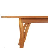 9 Piece Garden Dining Set Solid Wood Acacia - Extra Image