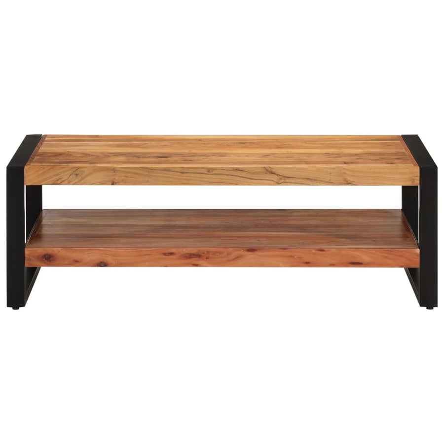 Coffee Table 120x55x40 cm Solid Wood Acacia