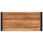 Coffee Table 120x55x40 cm Solid Wood Acacia