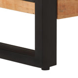 Coffee Table 120x55x40 cm Solid Wood Acacia - 45-Degree Angle