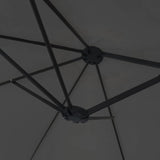 Double-Head Parasol Anthracite 449x265 cm