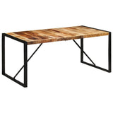 Dining Table 175x90x76 cm Solid Rough Wood Mango - Extra Image