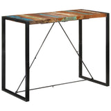 Bar Table 140x70x110 cm Solid Wood Reclaimed - Extra Image