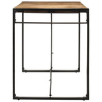 Bar Table 175x90x110 cm Solid Rough Wood Mango