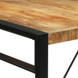 Bar Table 175x90x110 cm Solid Rough Wood Mango - 45-Degree Angle