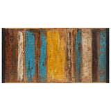 Bar Table 175x90x110 cm Solid Wood Reclaimed - Side View