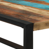 Bar Table 175x90x110 cm Solid Wood Reclaimed - 45-Degree Angle