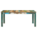 Dining Table 180x90x76 cm Solid Wood Reclaimed
