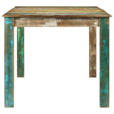 Dining Table 180x90x76 cm Solid Wood Reclaimed - Top-Down View